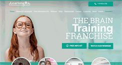 Desktop Screenshot of learningrx-franchise.com